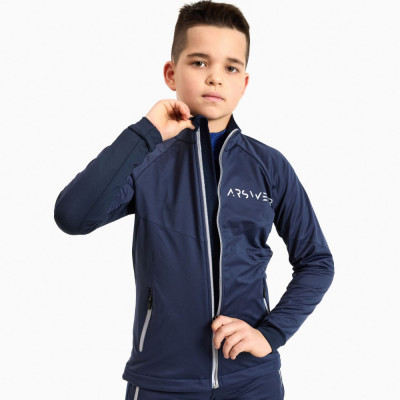 Разминочная Куртка Arswear Softshell Base Navy Jr.