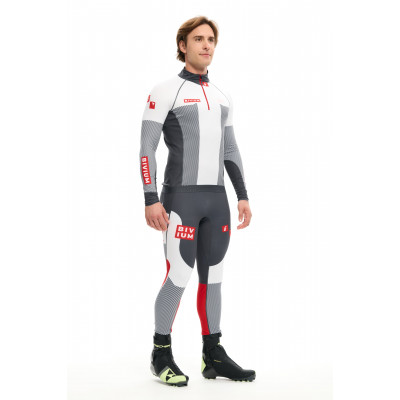 Гоночный комбинезон Bivium "Энергия 3.0" White/Graphite