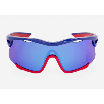 Спортивные очки (со сменной линзой) Krypton Tirol Blue/Red