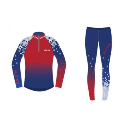 Комбинезон Moax Sirius Race Blue/Red/White