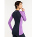 Термофутболка Moax Race LS Navy/Violet W