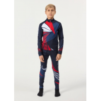 Гоночный костюм Nordski Jr. Heat Blue/Red