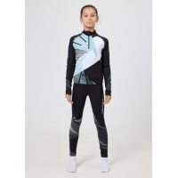 Гоночный костюм Nordski Jr. Heat Black/Ice Mint