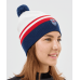 Шапка Nordski Move White/Red/Blue