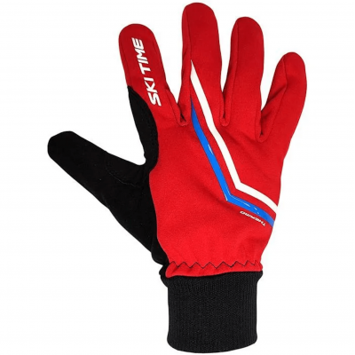Перчатки Ski Time Sport Red