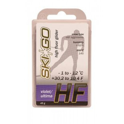 Парафин Ski Go HF VIOLET -1/-12 45гр